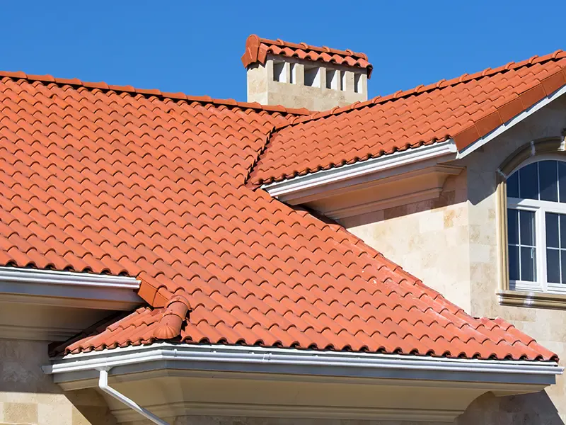 Clay tile roof system
