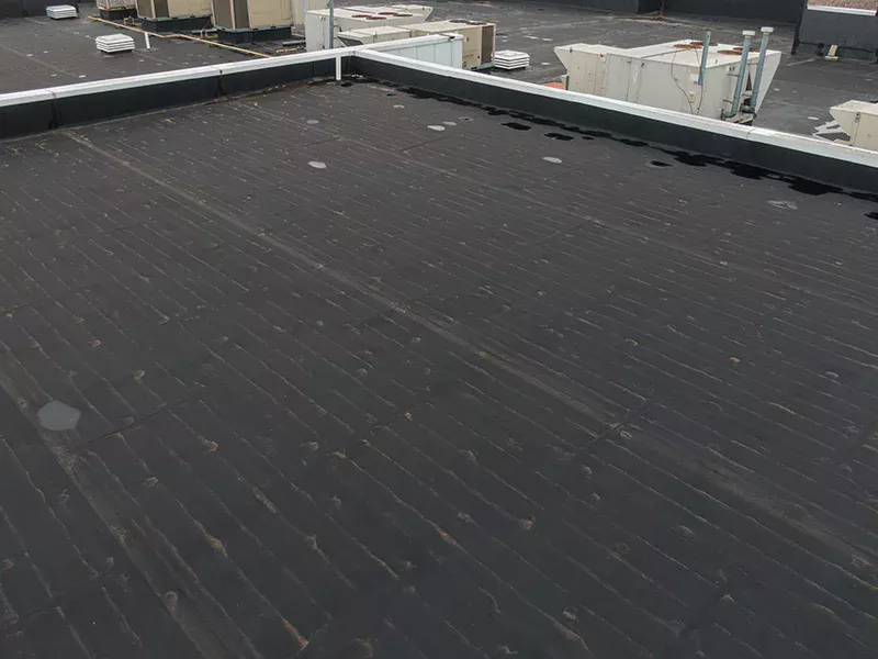 EPDM commercial roof system