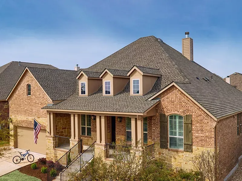 Impact-resistant shingle roof system